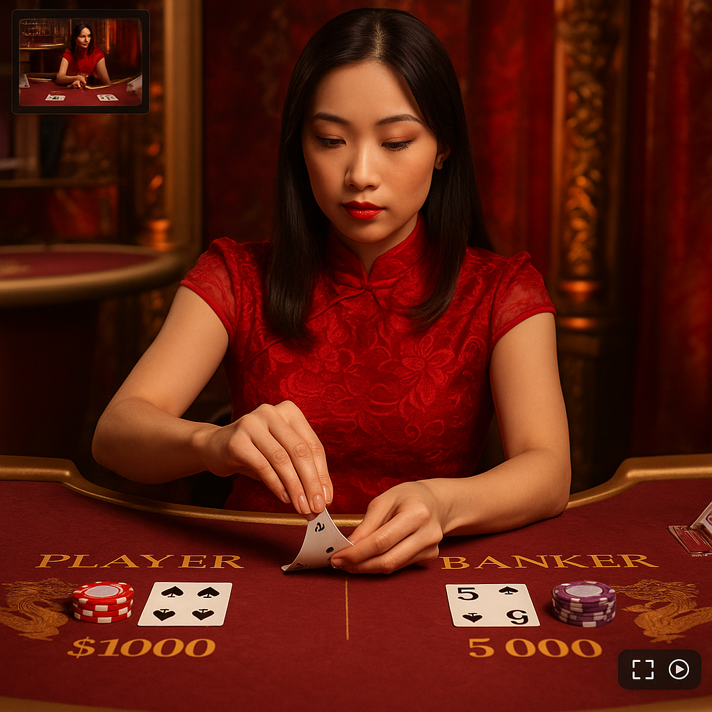 Alexander Casino - Live Baccarat Game