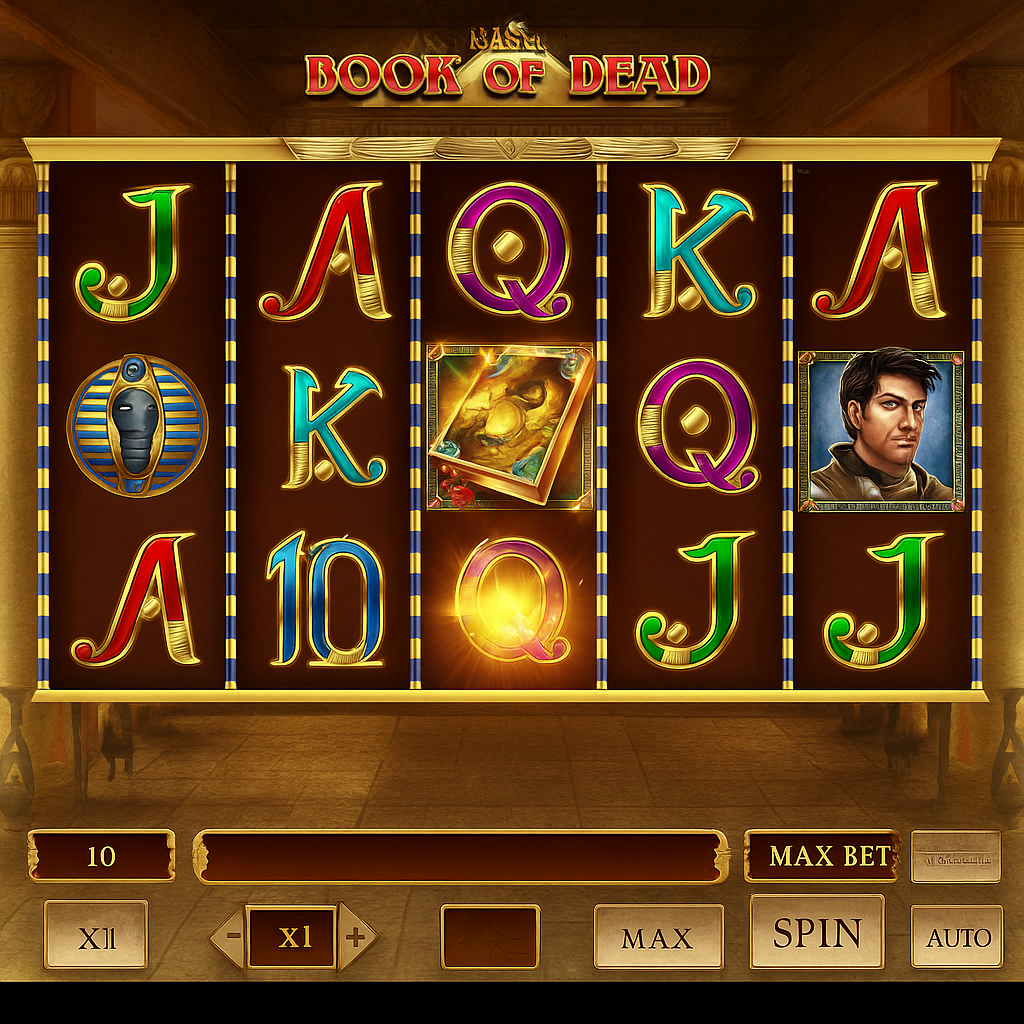 Alexander - Book of Dead Slot - NetEnt Casino Game