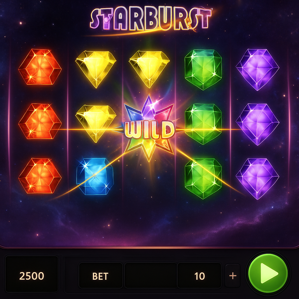 Alexander Casino - Starburst Slot Game