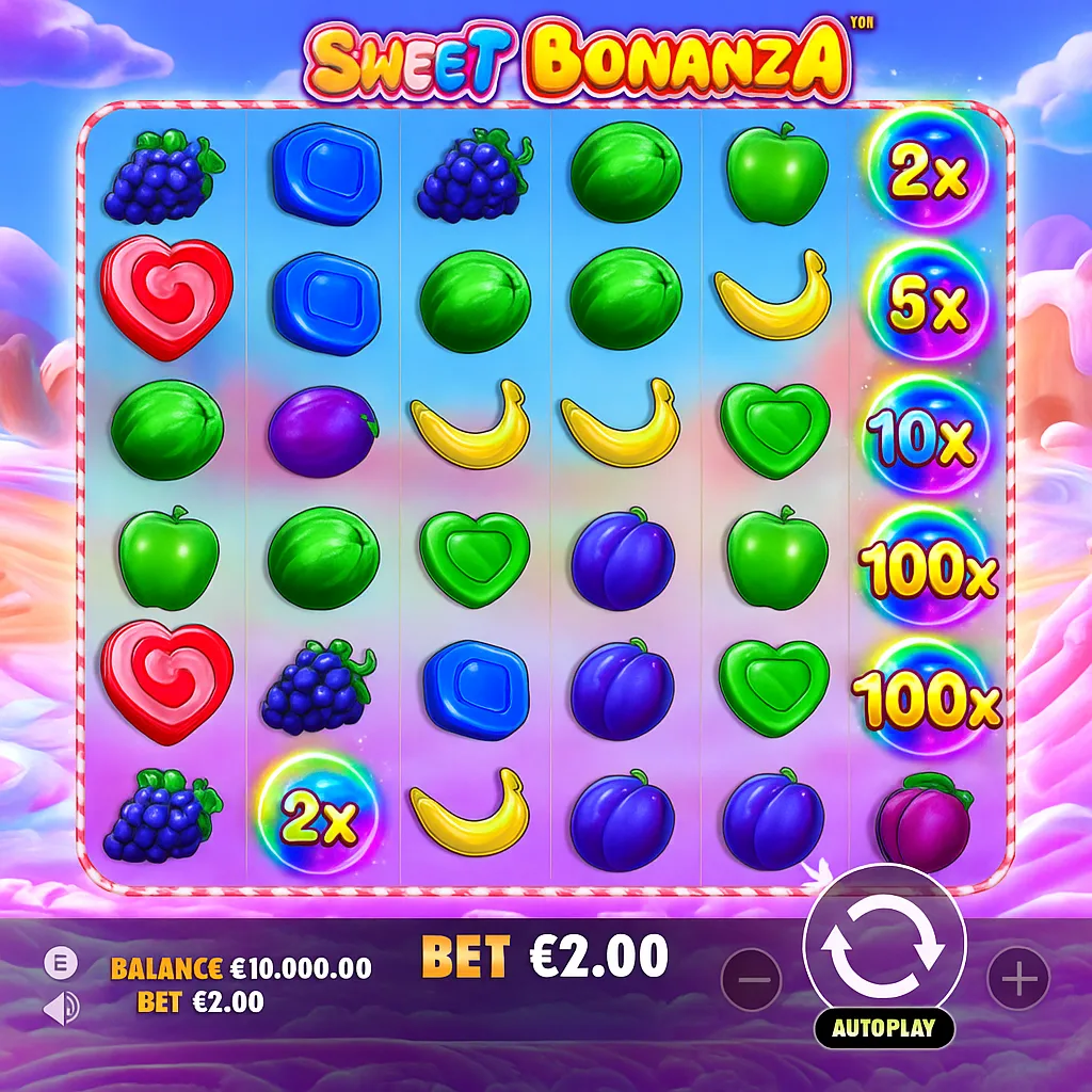 Alexander - Sweet Bonanza Slot - Pragmatic Play Casino Game